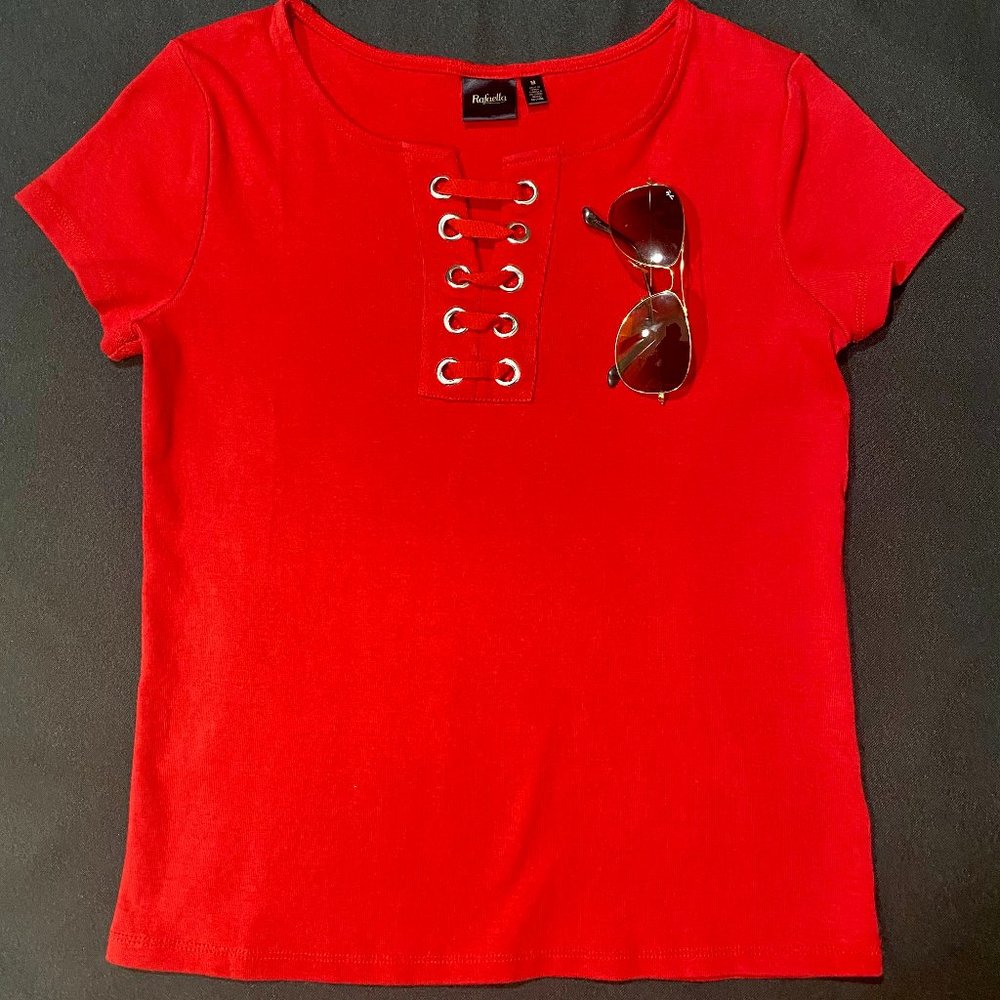 Cotton Criss cross Rafaella top